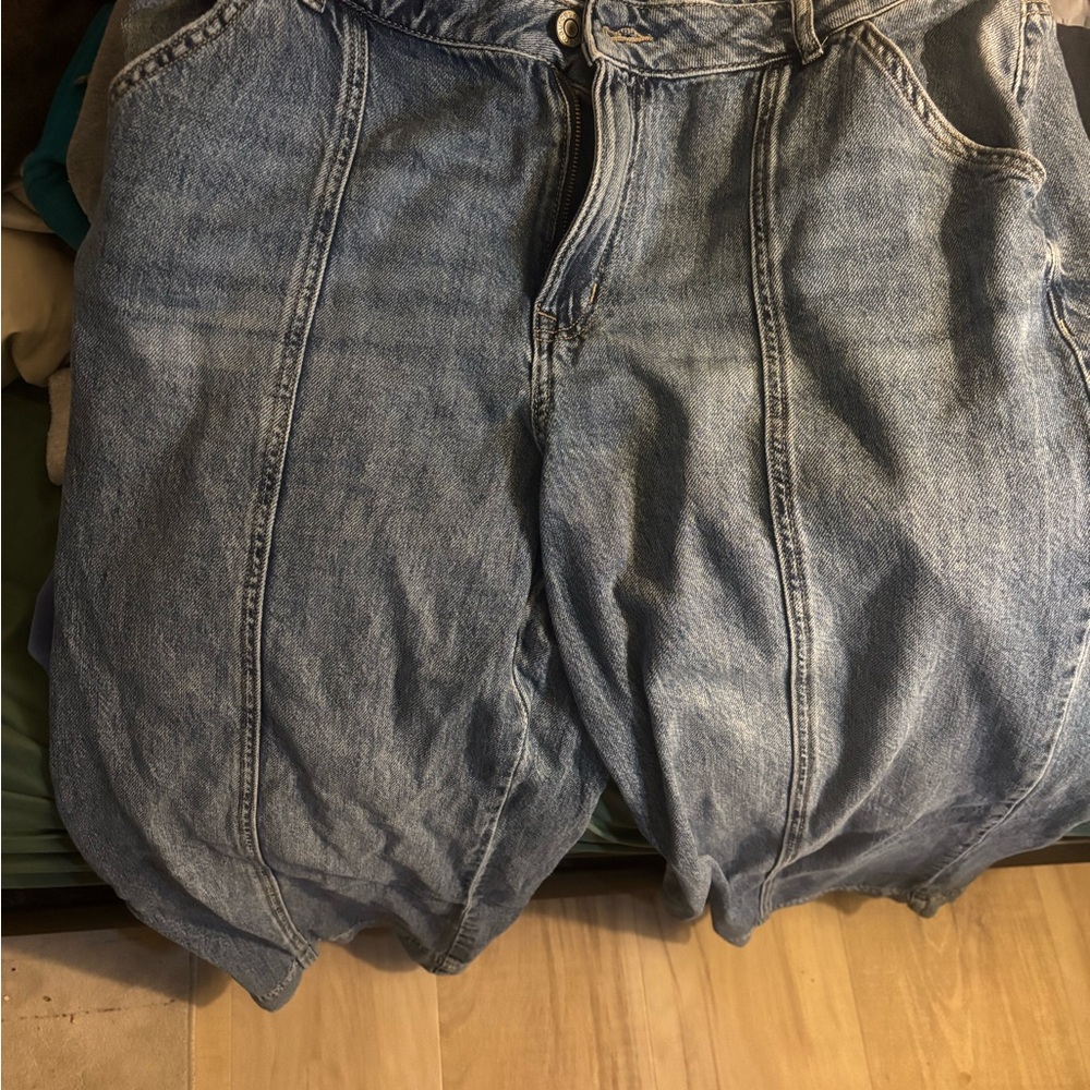 Maurices High-Rise Jeans - Dark Blue Denim - Picture 4 of 4